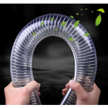 PVC 엑셀관 투명 스틸 와이어 엑셀 파이프 호스 연결, 내경 25 mm외경 30(두께 2.5)