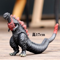 러버토이 고질라 대전 금강 괴물 고릴라 수반 관절 가동함 장난감 생일선물 4792150702, 레드 고질라 17cm