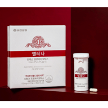 유한양행 엘레나 여성 질 유산균 프로바이오틱스, 3개월분
