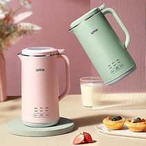 콩물 두유 두부 제조기 또우장지 죽 조영 가정용 기계 메이커 간편식 서리태 이유식 맷돌 착즙기 만들기, 그린