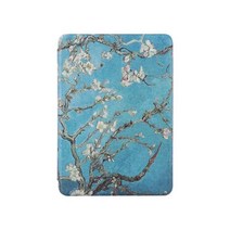 울트라 슬림 마그네틱 페인트 커버 PU 가죽 스마트 케이스 전자책 리더 쉘 2018 아마존 킨들 페이퍼화이트 4 10 세대, 1