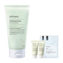 프리메라 내추럴 리치 클렌징폼 대용량 250ml +폼 30ml 2개+팩2개, 단품