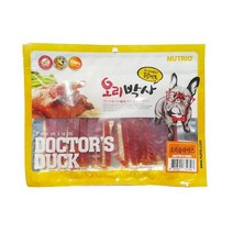 비만 애견 체중관리 고단백 오리 육포 2개 껌 간식져키