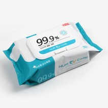 누리케어 손소독 티슈 10매 휴대용 홍보용 손소독제, 손소독 티슈 70매 휴대용 홍보용