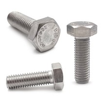 스텐 육각 볼트 SUS 너트 미리 인치 머신 규격 M4 부터 M24 5/16 부터 3/4, 3/8 (9.56mm), 63mm, 1개