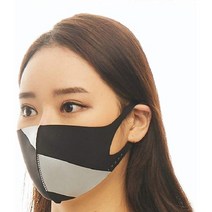 일본직발송 6. LOOKA 루카 디자인 마스크 악센트 │ 씻을 수 있는 귀 아프지 않음 피부 거칠지 않음 B07JJW