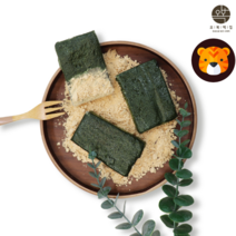 한라산 쑥인절미 콩가루 수제떡 한라산 해풍쑥 쑥개떡 온가족 영양간식 식사대용 아침대용, 2박스*10개*쑥인절미