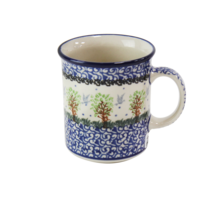 리넥 (폴란드명품그릇) 일자머그 300ml 도자기머그 커피컵, 일자머그 1744, 1개