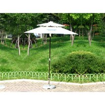 산들바람 파라솔 보급형 Set 홍보용 002, 파라솔+대리석베이스(30kg)