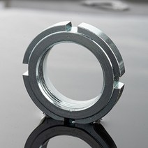 GUK 로크너트 풀림방지 잠금너트 탄소강 아연도금, M75 x 2