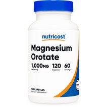 마그네슘 오로테이트 500mg 120캡슐 1병, 단품, 단품