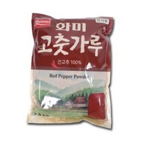 화미 고춧가루 한식용, 2.5kg, 3개