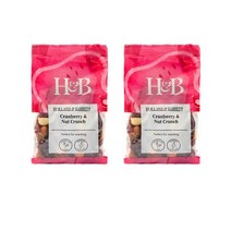 홀랜드앤바랫 크랜베리 견과류 크런치 250g Holland & Barrett Cranberry Nut Crunch, 2팩