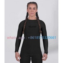 주짓수도복 여성 긴팔 주짓수 BJJ 래쉬가드 무에타이 티셔츠 킥복싱 셔츠 복싱 MMA 옷