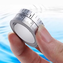 151cm 자기 접착 메트릭 측정 테이프 비닐 눈금자 재봉틀 스티커 K9FA, default