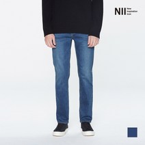 [NII] 남성 인디고 강워싱 히든밴딩 스키니진_NNXMLUW7431