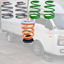인터스토어 포터2 봉고3 전기차 1톤 1.25톤 화물차 화물칸 캠핑카 코일 스프링 판스프링 하체 보강 13mm 15mm, 일반형 13mm 포터2 (1톤 2륜), 1개