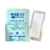 이너홈 성인용기저귀 일자형 환자용 노인 어른 대용량 속기저귀, 1박스(6팩 300매입)