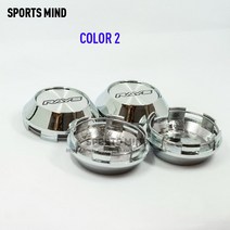 RAYS VOLK Emblem 로고 CE28 Rim TE37 Tokyo Time Attack 용 4 개/몫 68MM 휠 센터 허브 캡, 02 COLOR 2, 4개