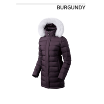 [트렉스타] 여성용 롱코트 다운점퍼 등산 다운패딩