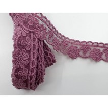 면사 다알리아 15야드 육각망레이스 면레이스 레이스, 퍼플15야드