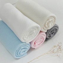 오가닉 누빔 원단 5컬러 무지 강아지옷만들기 인형옷만들기, 블루