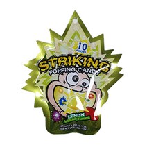 스트라이킹 팝핑캔디 15g 톡톡 탄산캔디, 4.레몬맛