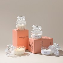 블랑쉬미엘 메리고라운드 & 크리스탈애플 우드심지 소이캔들 (2종택1), 일랑일랑