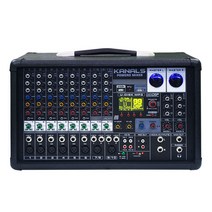 카날스 파워드믹서앰프 BKM-1400 앰프 2채널 1400W 행사 무대 강당 교회 음향장비