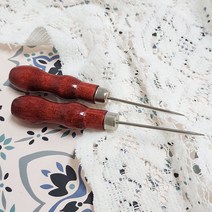 보급형 가죽 공예 바늘 펀칭 구멍뚫기 라탄 수선