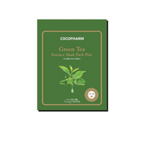 COCOPHARM 에센스 마스크팩 플러스 녹차 25g, 1개입, 450개