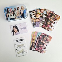 케플러 교통카드데코스티커 틴케이스 KEP1ER굿즈 증명사진 포토카드패키지