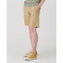 [20SS 헤지스 남성]베이지 단색 면혼방 반바지HZPA0B501I2