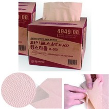 정비소 기계장비청소용 4겹 산업용 흡착포 300매 보루 흡수력 오염물제거 흡유력