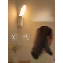 수유등 무드등 야간 조명 침실 수면 지능형 반응형 테이블 램프 LED, 자연광  365일 사용 3단 밝기 조절