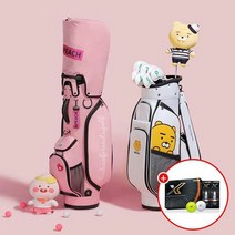 카카오프렌즈 골프 베이직 캐디백 CBF02, 베이직 캐디백 라이언:사은품FM