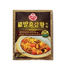 오뚜기 백세 발효 강황카레 80g, 1개