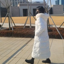 리베리베 빅사이즈 여성 화이트패딩 블랙패딩 점퍼 경량패딩 여자 롱패딩 자켓 야상 코트 77사이즈 고급퍼 탈부착 다른 아우터 잊어버려 마성의 패딩