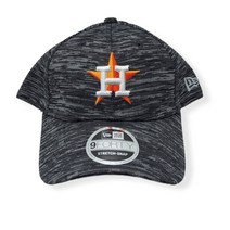 New Era 휴스턴 애스트로스 9Forty 스트레치 스냅 테크 B1 회색 조절식 스냅백 모자