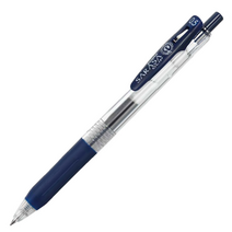 제브라 사라사 클립 0.5mm 38가지 색상, 블루블랙, 1개