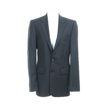 TIME 모직 투버튼 오버숄더 정장자켓 블랙 (여성 M)