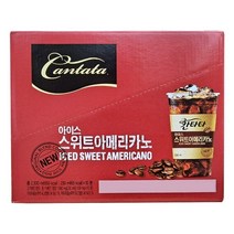칸타타 아이스 스위트 아메리카노 230mlx10팩x5박스