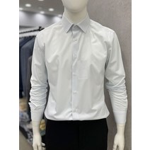 트루젠 남자 4계절 베이직핏 드리치 소재 다림질이 필요없는 논아이론 에어로쿨 긴팔 캐주얼 드레시 정장 와이셔츠