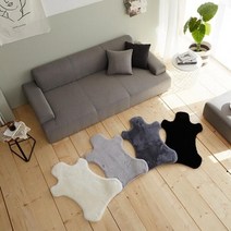 아트박스/엘르비 3D 밍크터치 리틀베어 러그 55x80cm 5가지색상 택1