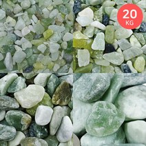 마이플랜트 [마이플랜트]옥자갈 20kg 대포장 어항 돌 수경재배 전원주택 화단 마당 테라스 정원 인테리어 백자갈, 2호(10~12mm)