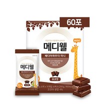 메디웰 페디아파우더 미니 초코맛 60포, 단품