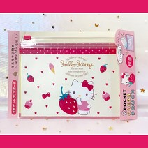 산리오 헬로키티 투포켓 지퍼파우치