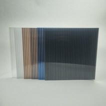 국산 폴리카보네이트 복층판 렉산 아키라이트 이중 PC판 (6T/10T/16T) 1M (무료재단), 16T, 오팔화이트, 2100mm X 1000mm