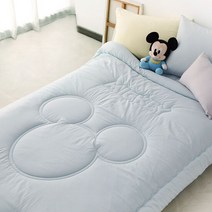 아망떼x디즈니미키마우스 먼지없이 보드라운 차렵이불패드세트SS