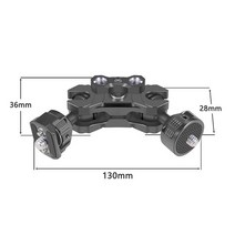 블루레이크 카메라 사진기 호환 부속 부품 매직 암 360 회전 20mm 더블 볼 헤드 Arri 핀 14 38 스크류 마운트 어댑터 소니 A7C후지 XT4 케이지 DSLR, [06] 3 8 Arri to 1 4 G